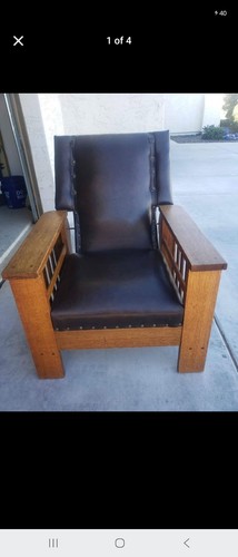 Antique mission oak wood - mission,