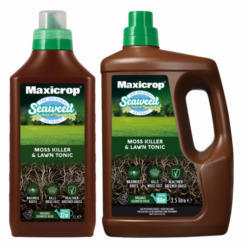 Maxicrop moss killer - moss, lawn