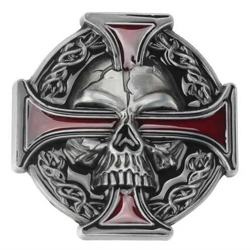 Iron skull cross - iron,