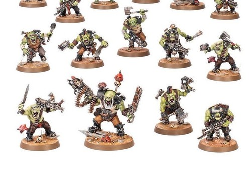 Ork boyz warhammer - boyz,