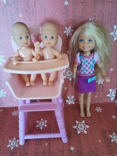 Simba Dolls x 2 + Highchair &