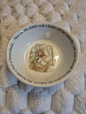 Wedgwood Peter Rabbit Bowl Mrs