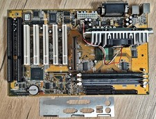 Abit AB-BH6 Slot 1 SDRAM AGP Intel 440BX Retro Vintage Motherboard +CPU +RAM