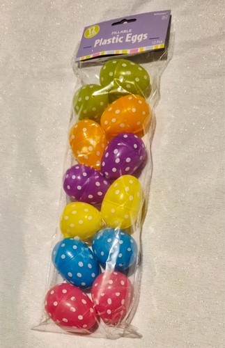 Fillable plastic easter - , eggs