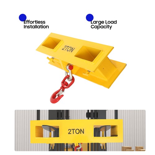 Forklift lifting hook 4400lbs - forklift,