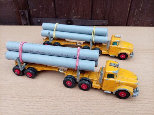 Matchbox kingsize pipe - pipe, truck