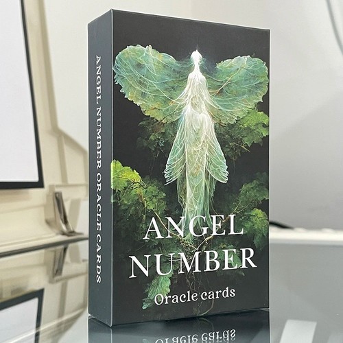 Angel number oracle cards - number, in