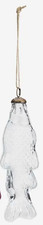 Coloured Glass Fish Decoration x1, Vintage Fish Shape Bauble Hanging Decoration
