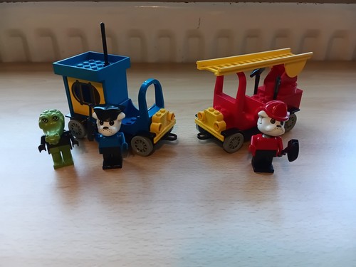 Lego fabuland fire engine set - fire,
