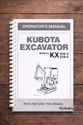 Kubota 016 018 4 - kx, 018-4