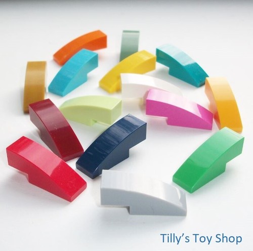 Lego 1x3 stud curve step - -,