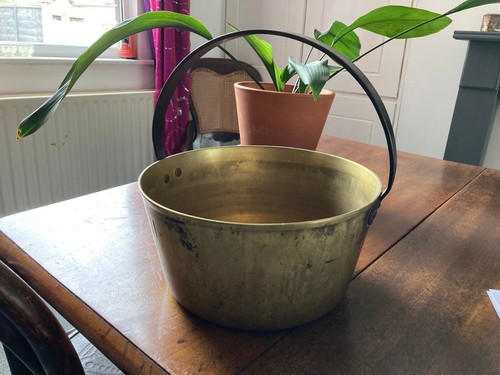 Vintage brass cook - brass,