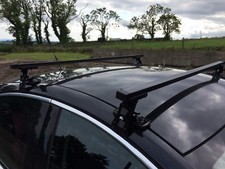 Roof Bars M006 set 130cm For Vauxhall Insignia Hatchback Saloon (09-17)