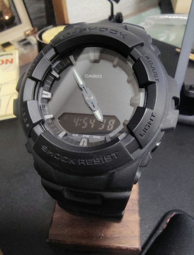 Casio shock 100bb black - g-100bb,