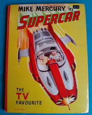 MIKE MERCURY IN SUPERCAR TV ANNUAL 1961 VGC