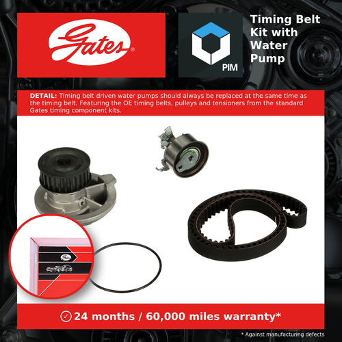 Timing belt water - &, kit