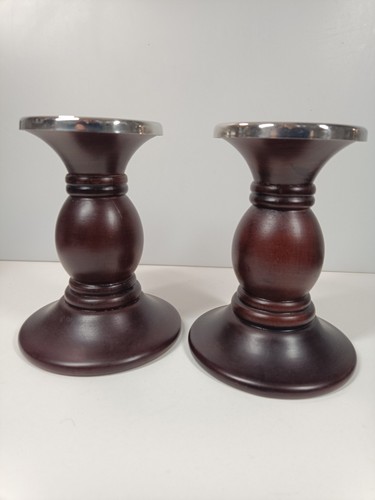 Pair large ikea dark wooden - ikea,