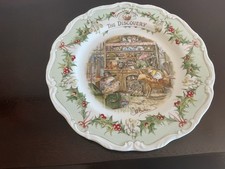 Royal Doulton Bramley Hedge SECOND Of FOUR MIDWINTER PLATES - THE DISCOVERY 1985