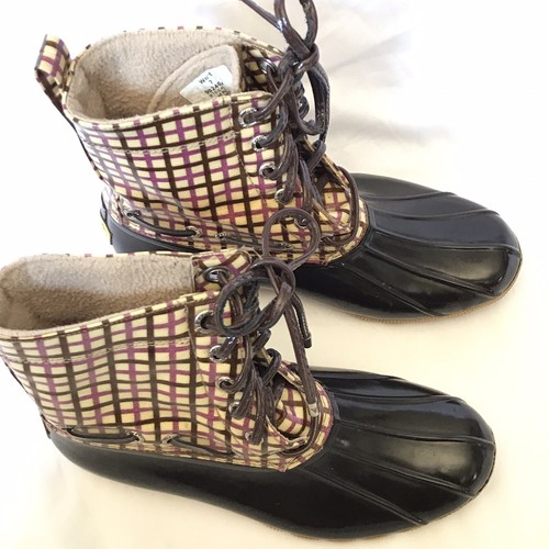Sperry top sider brown check - sperry,