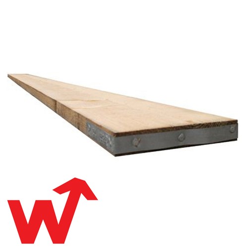 Banded scaffold board 13ft - scaffold,