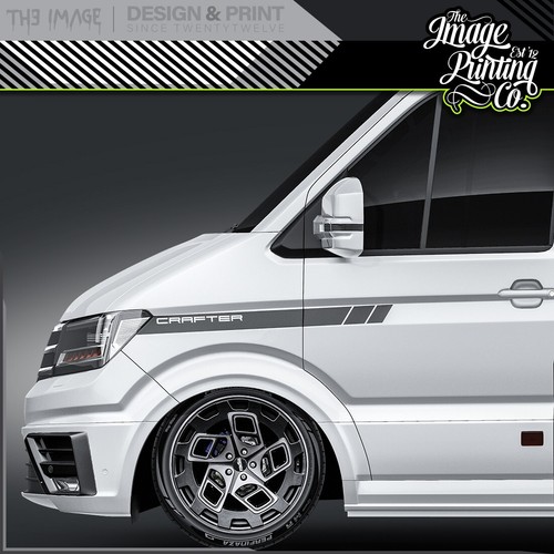Crafter wing vinyl decal kit - kit,