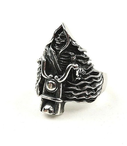 Stainless steel grim reaper - steel,