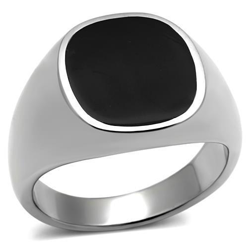 Mens onyx ring signet pinky