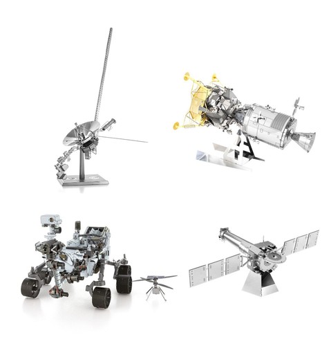 Metal earth space models - earth,