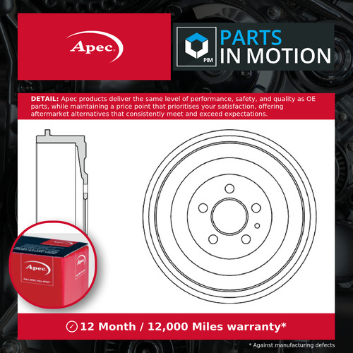 Brake drum fits - brake,