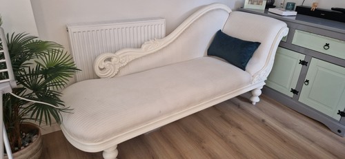Chaise longue cream coloured - longue,,