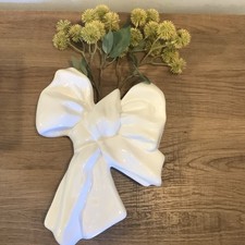 Ceramic Wall Pocket Vase, Tied