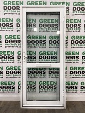 ALL GLASS FRONT DOOR BACK ALUMINIUM EXTERNAL DOUBLE GLAZED HALF PANEL PORCH