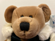 Harrods Christmas 2001 Teddy Bear 13 inches sitting Superb Condition Tag