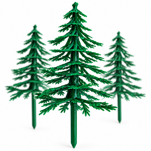 Christmas tree cake - tree, topper