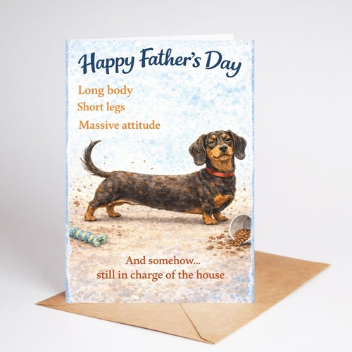 Funny rude card fathers day - card,