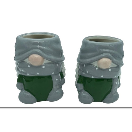 Pottery barn set - pottery, gnomes