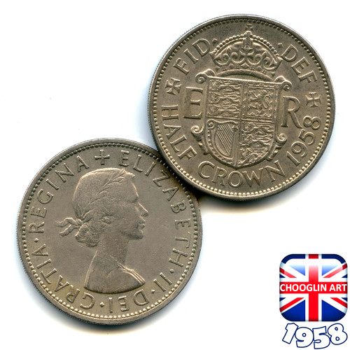 British 1958 elizabeth ii - a,