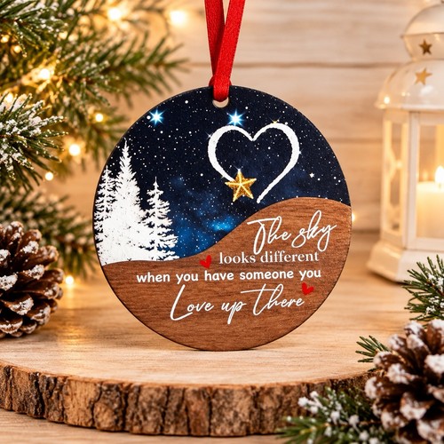 Wooden rememberance christmas - rememberance,