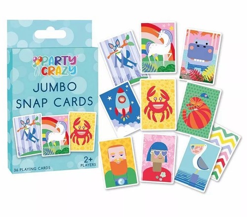 Jumbo snap cards pack 36 - pack, of
