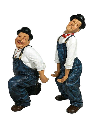Laurel and hardy - laurel, statue