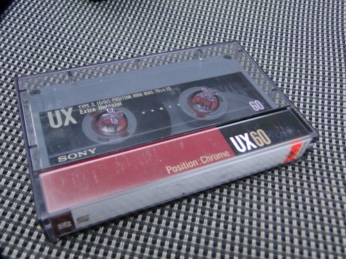 Sony ux60 chrome cassette - sony,