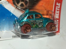 2010 Hot Wheels VW Volkswagen Bug Trill Racers Baja Beetle 1/64 Diecast Car NIP