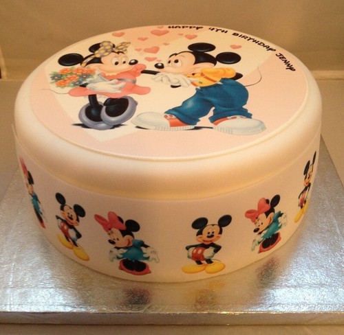 Mickey and minnie mouse - and,