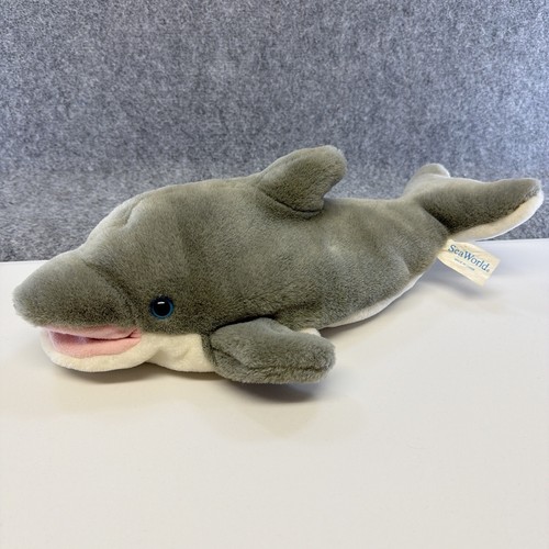 Seaworld dolphin plush soft - dolphin,