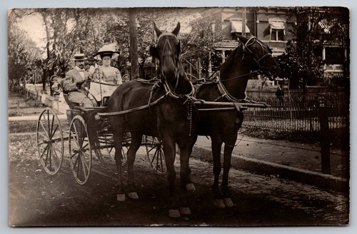 Rppc edwardian family - family, in