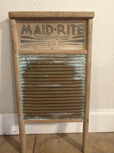 Maid rite vintage washboard - maid-rite,