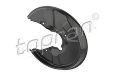 Black Rear Left Brake Disc