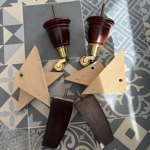 Mahogany furniture legs - mahogany,