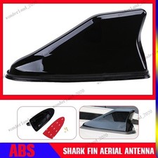 Universal Gloss Black Car Shark Fin FM/AM Signal Antenna Roof Aerial For Astra