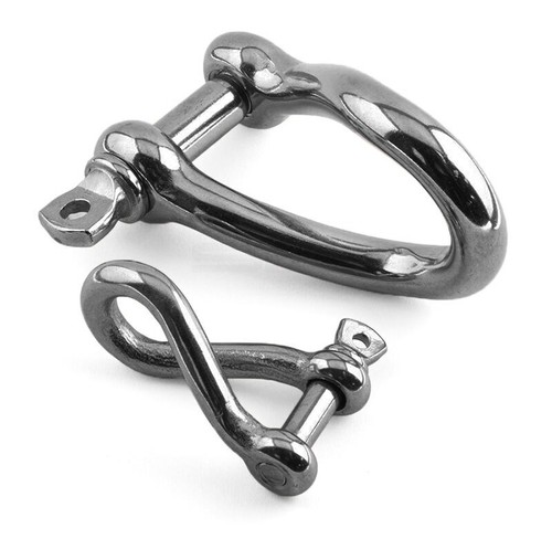 Shackles twisted eye rigging - twisted,